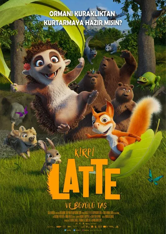 Kirpi Latte Ve Büyülü Taş 2019 Türkçe Dublaj İzle